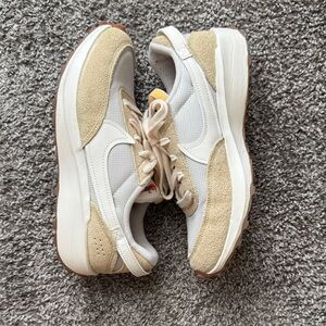 Nike Cream and White Sneakers